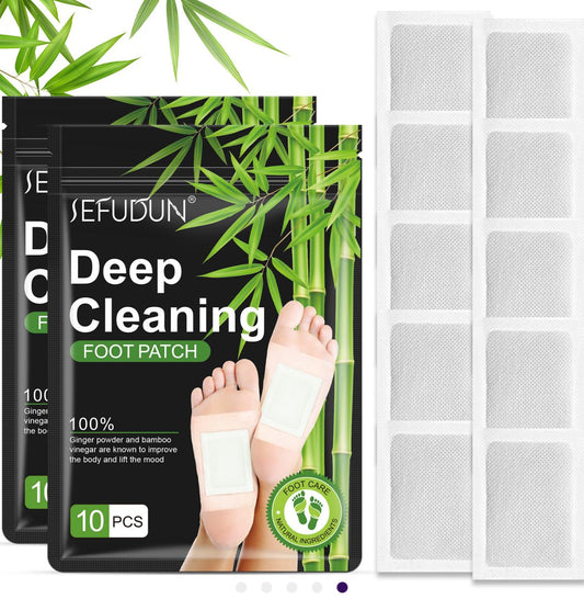Deep cleaning foot patch